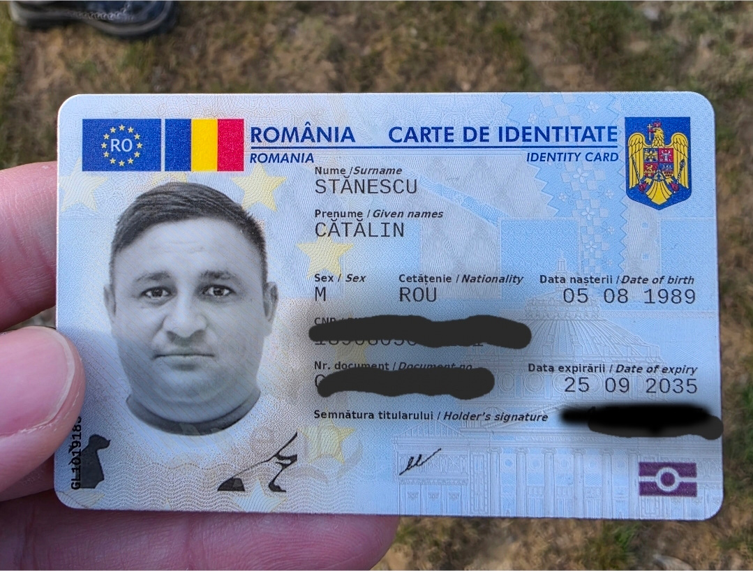Catalin Stanescu Galati 1989 carte de identitate constructor teapa